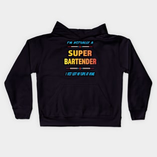 Super Bartender Kids Hoodie